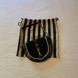 L.A.M.B. purse, leather black